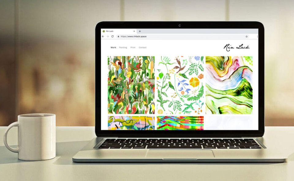 rinlack.space website